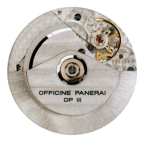 panerai movement op iii|panerai caliber op 3 movement.